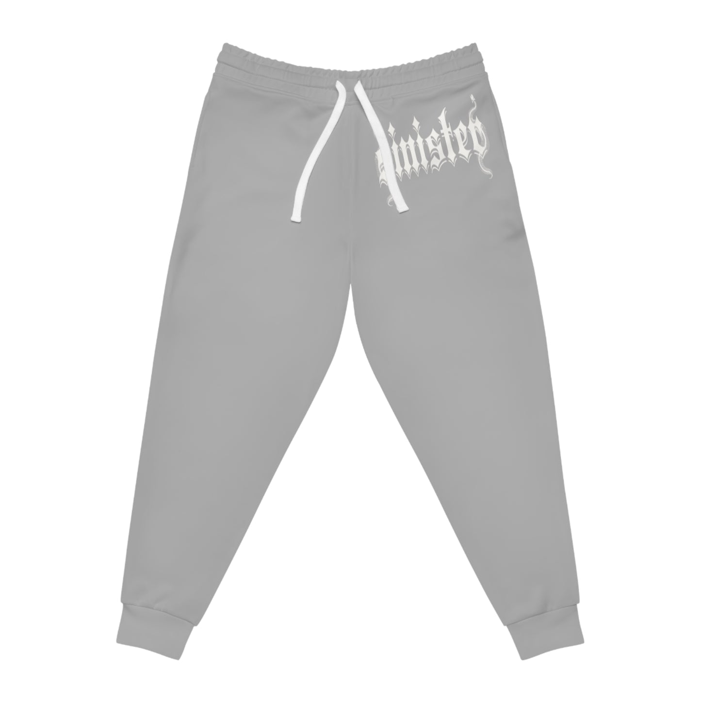 Sinister Unisex Clothing - Athletic Joggers Light Grey