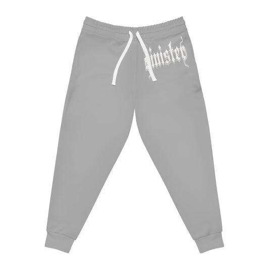 Sinister Unisex Clothing - Athletic Joggers Light Grey