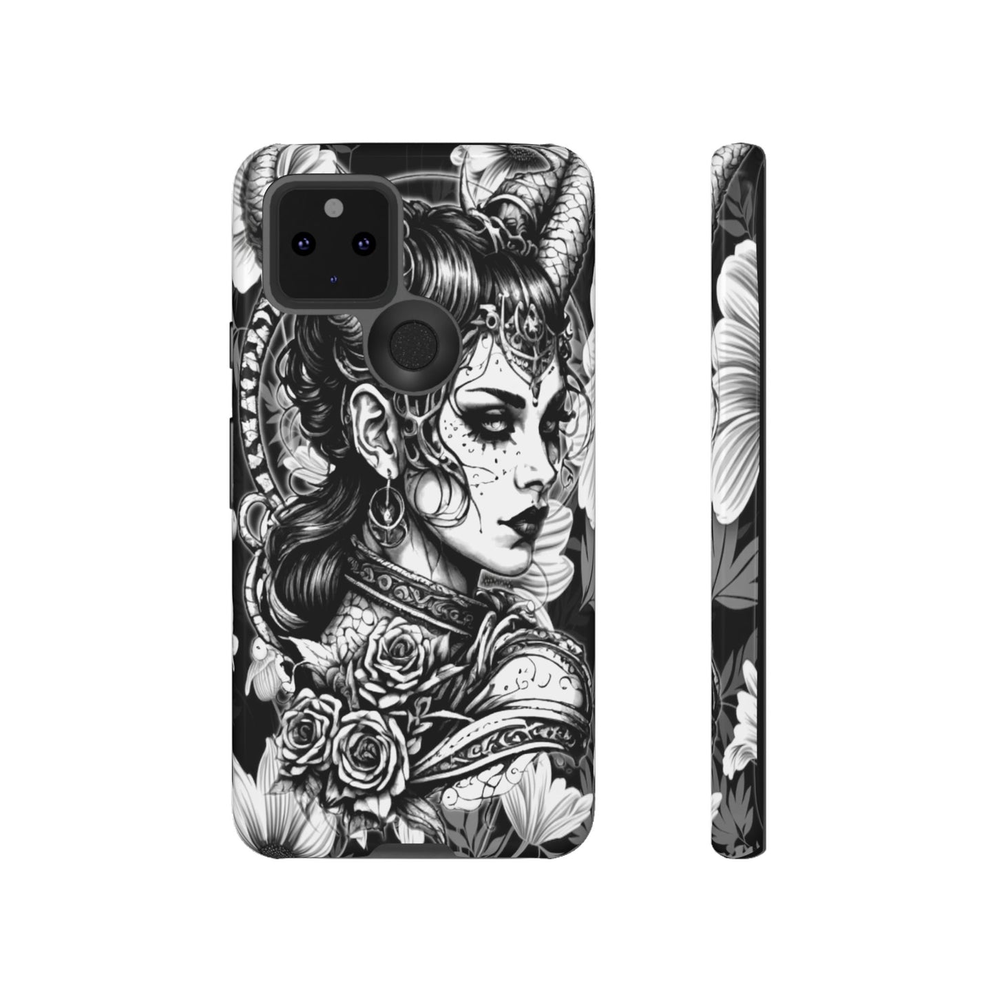 Goth Horned Queen Tough Phone Case