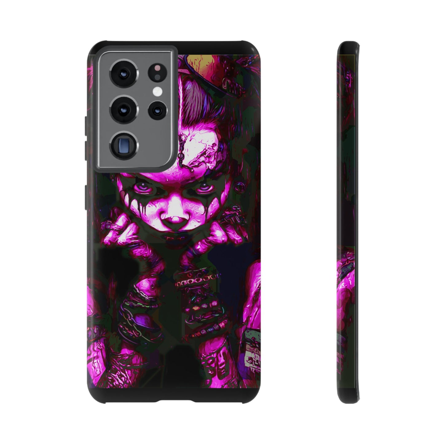 Sassy Goth Girl Tough Phone Case