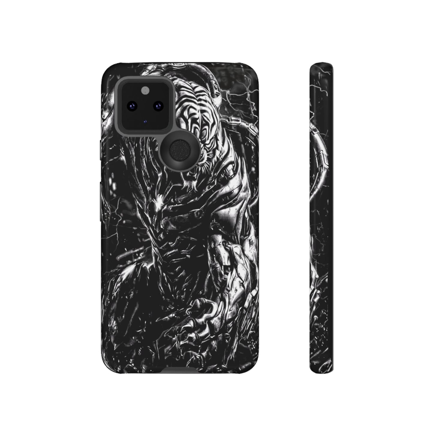 Cyborg Tiger Tough Phone Case