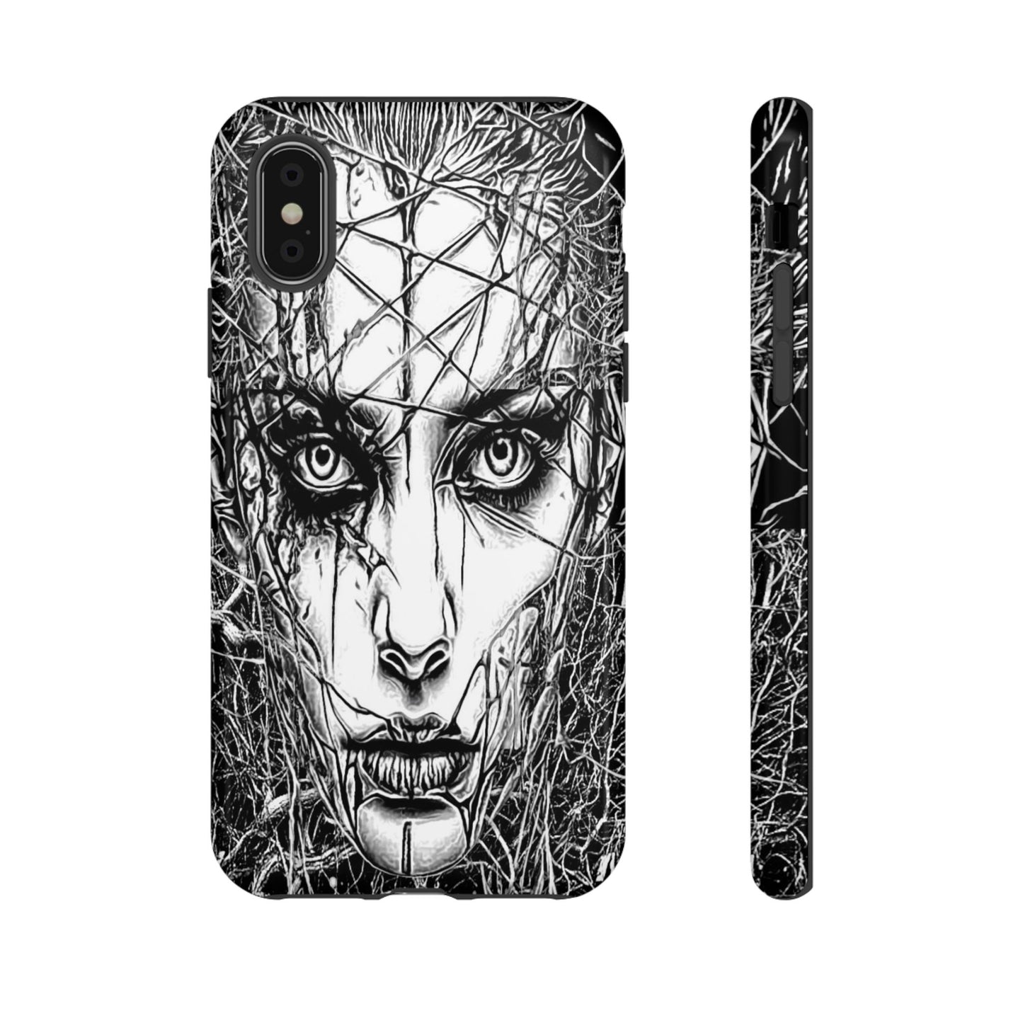 Crawling Ivory Queen Tough Phone Case