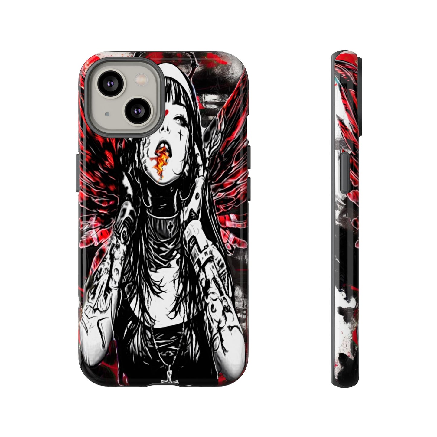 Naughty Angel Nun Tough Phone Case