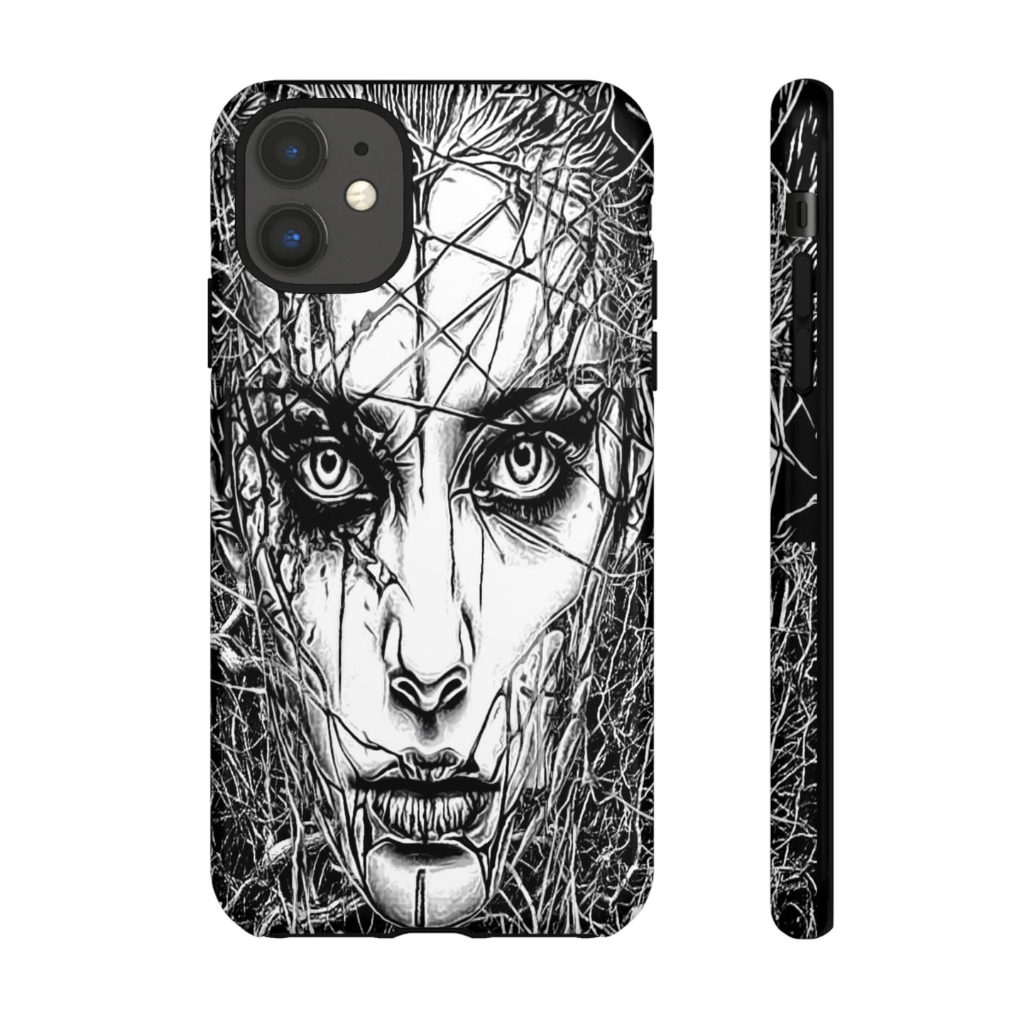 Crawling Ivory Queen Tough Phone Case