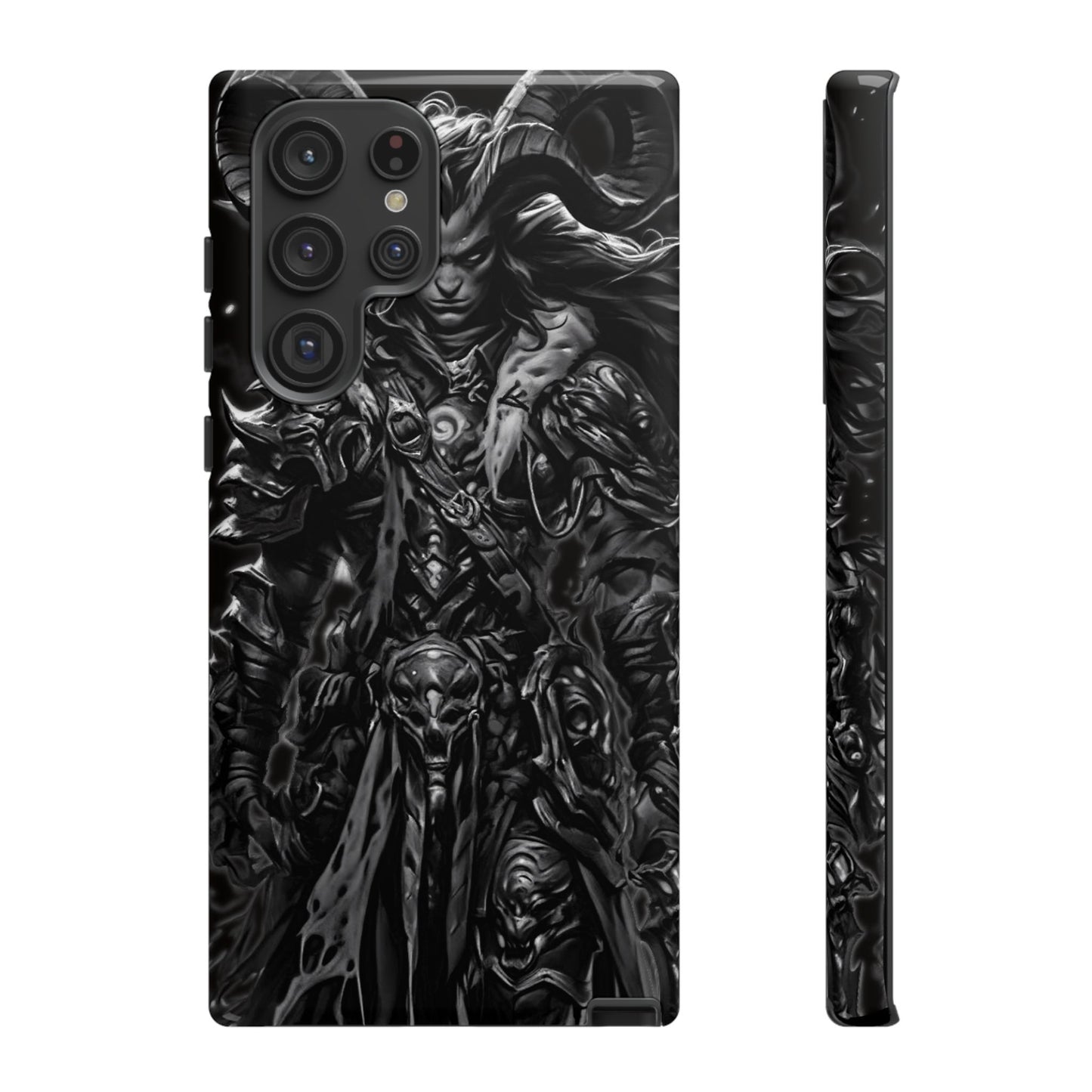 Large Horned Man Tough Phone Case