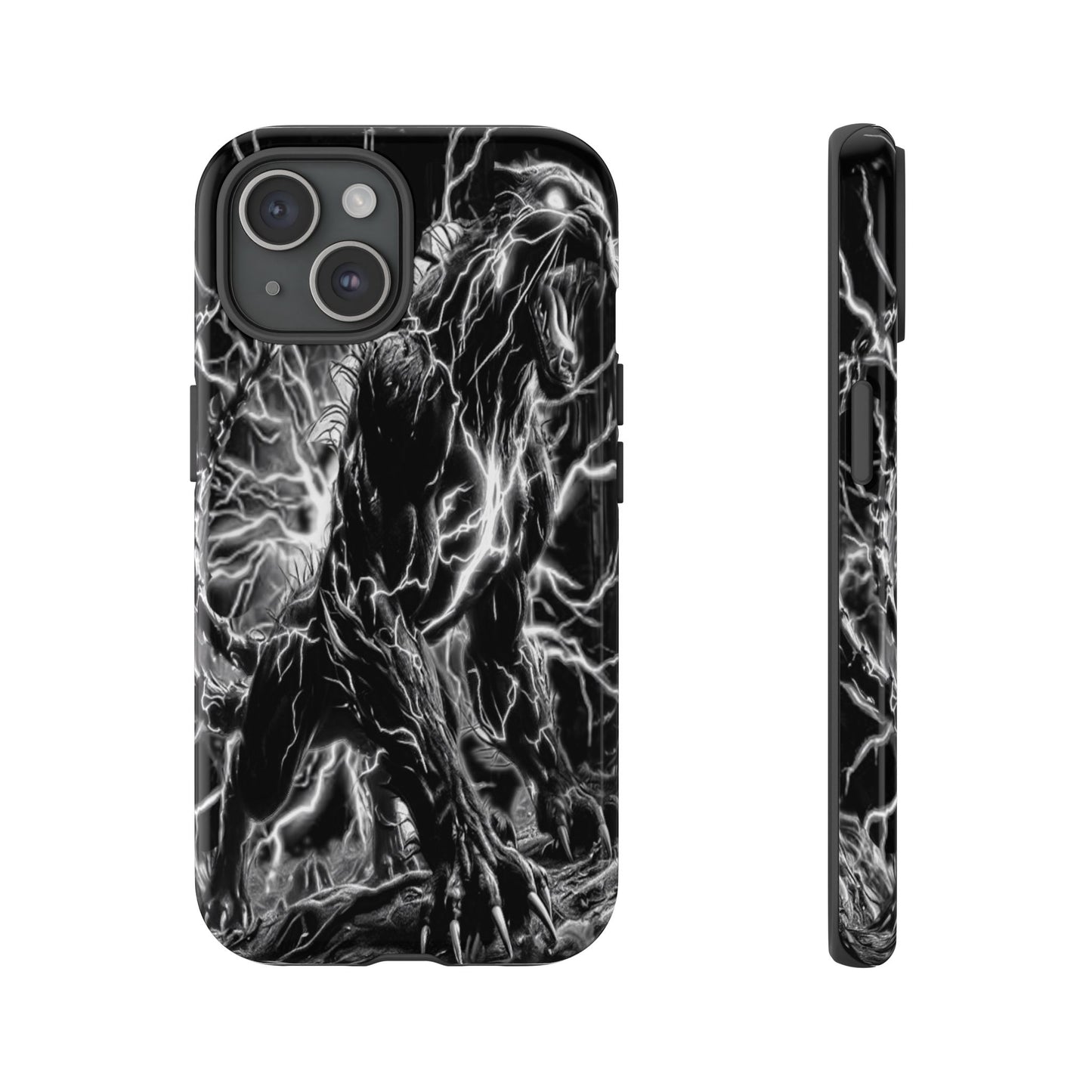 Electric Panther Tough Phone Case