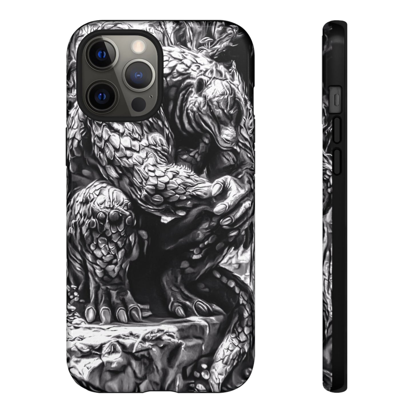 Scaley Cat Creature Tough Phone Case