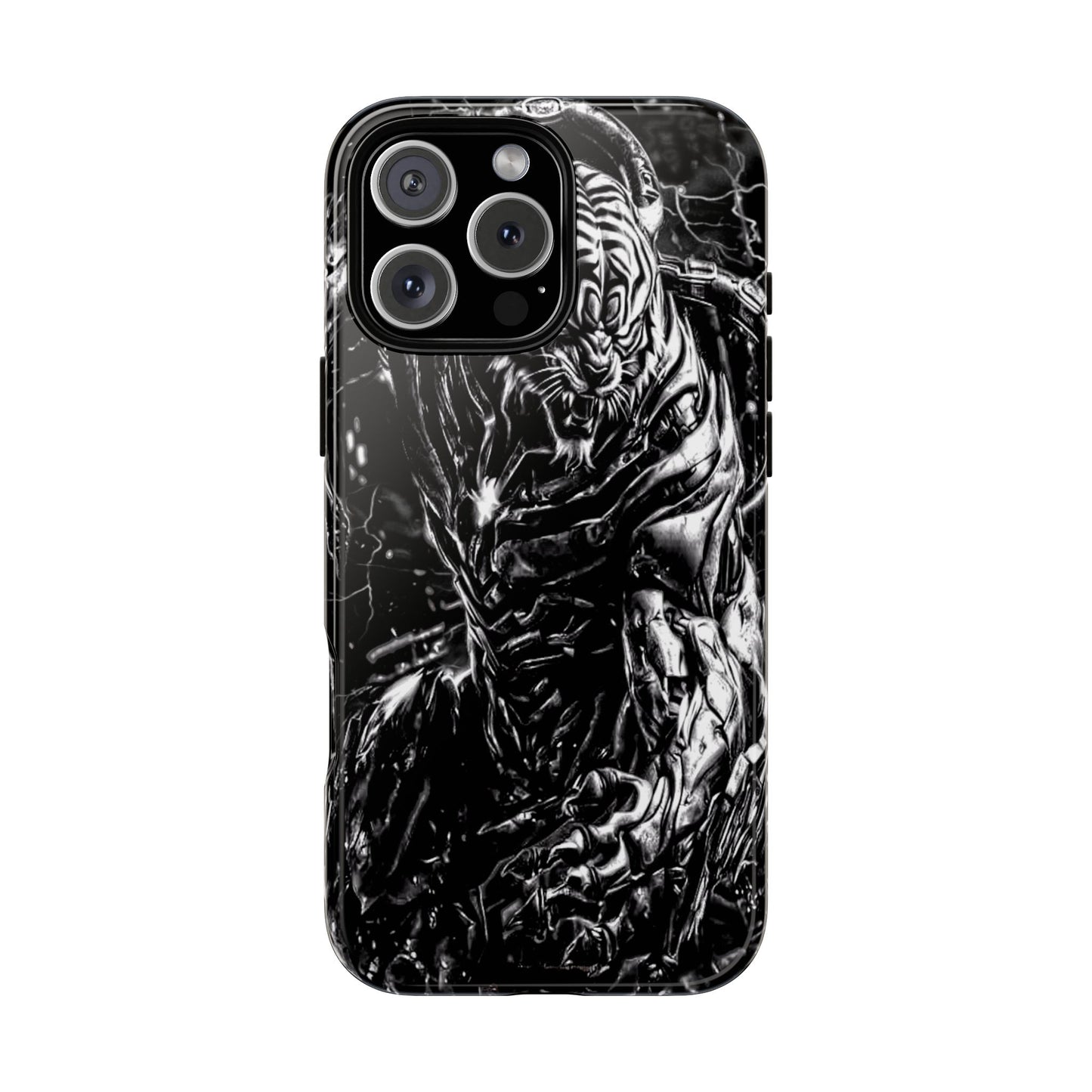 Cyborg Tiger Tough Phone Case