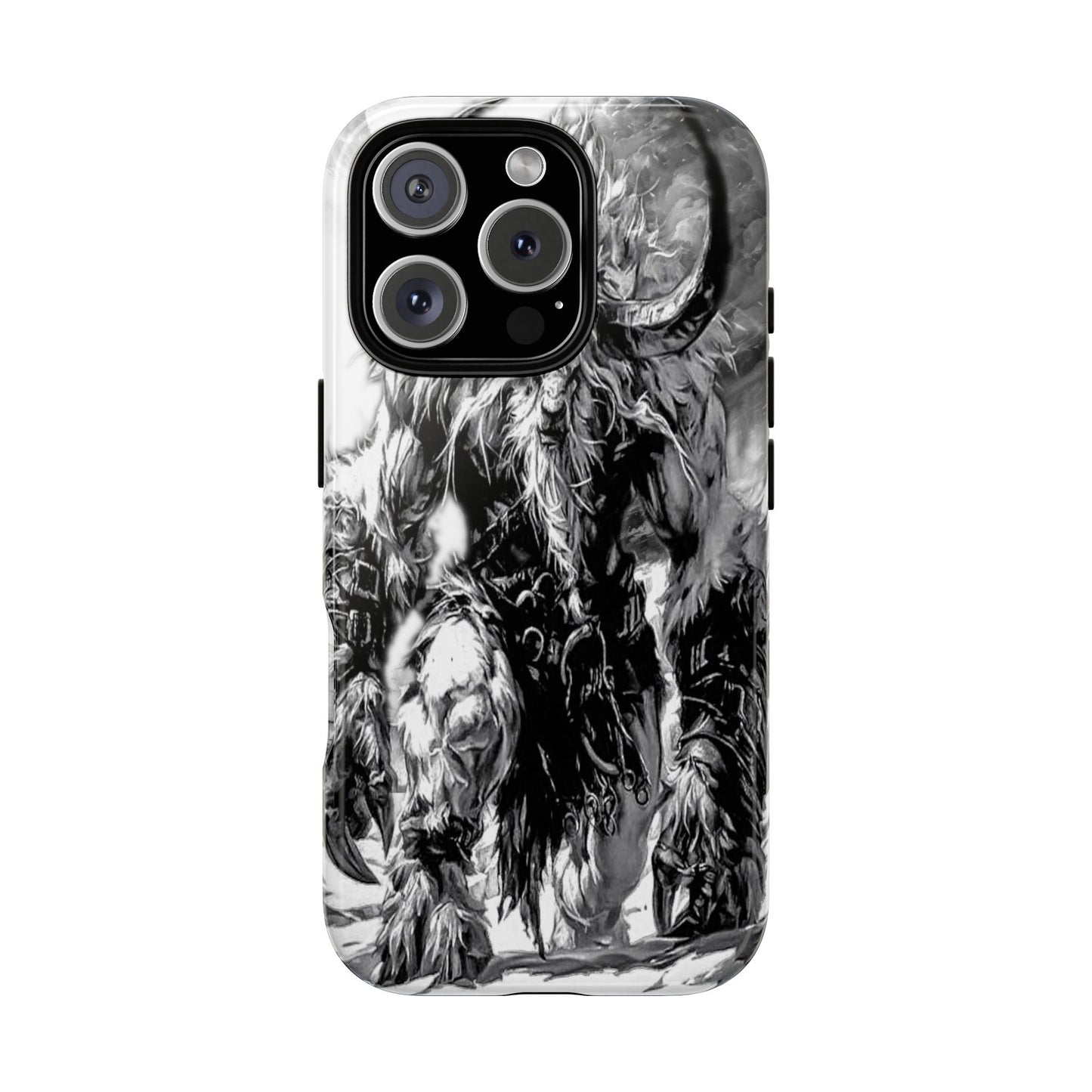 Snow Mountain Creature Tough Phone Case