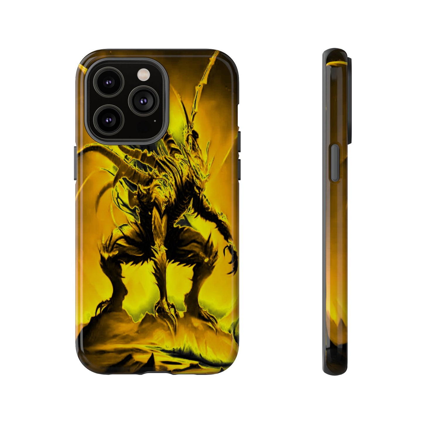 Crouching Fantasy Creature Tough Phone Case