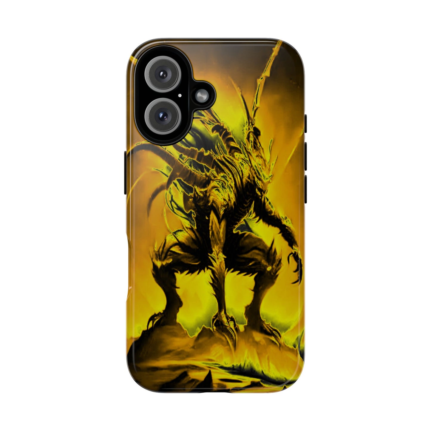 Crouching Fantasy Creature Tough Phone Case