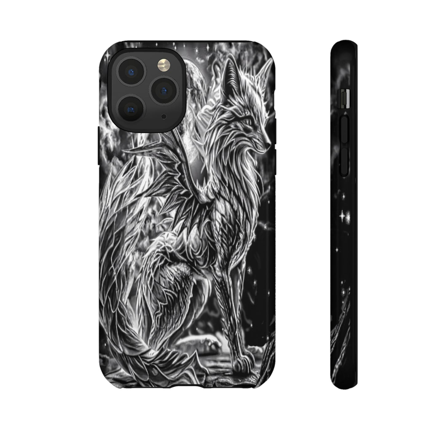 Winged Fox Tough Phone Case