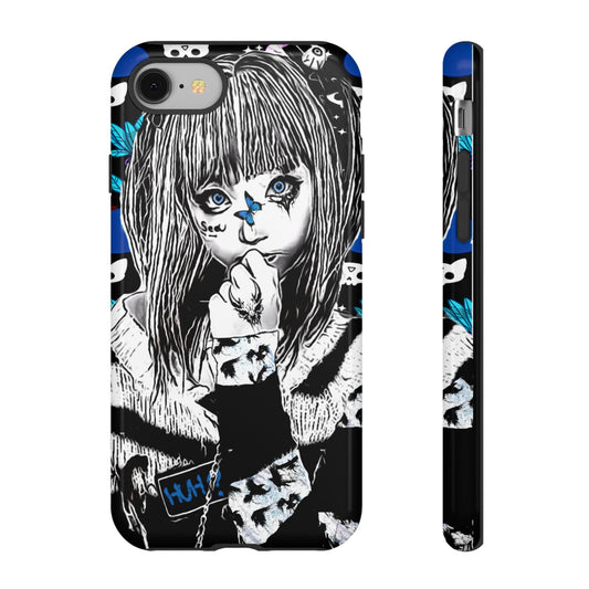 Huh Girl Tough Phone Case