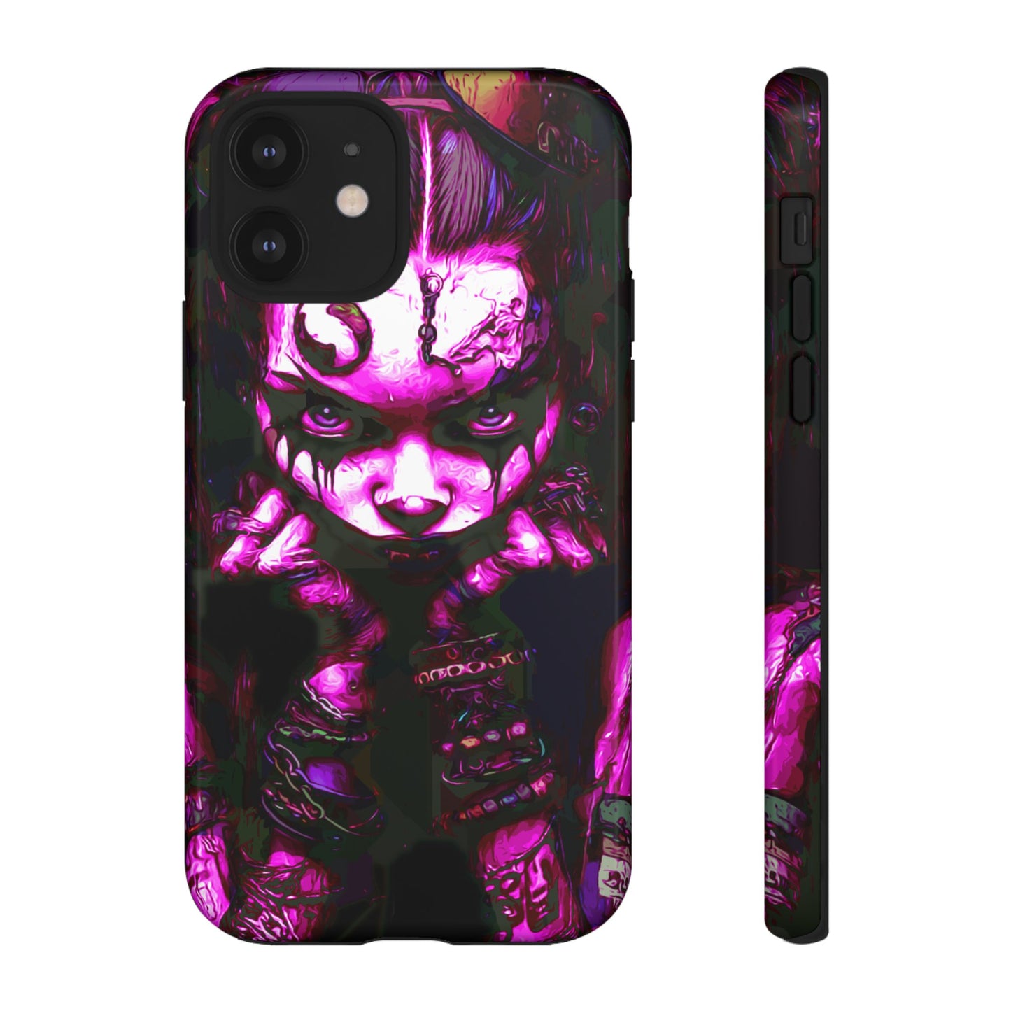 Sassy Goth Girl Tough Phone Case