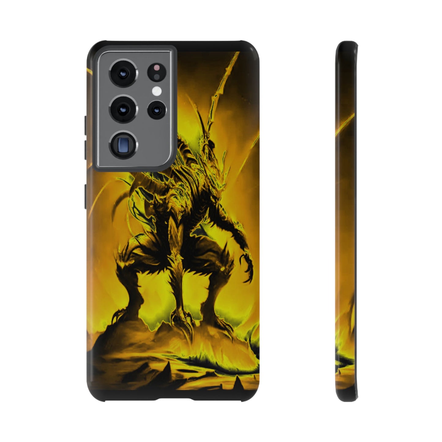 Crouching Fantasy Creature Tough Phone Case