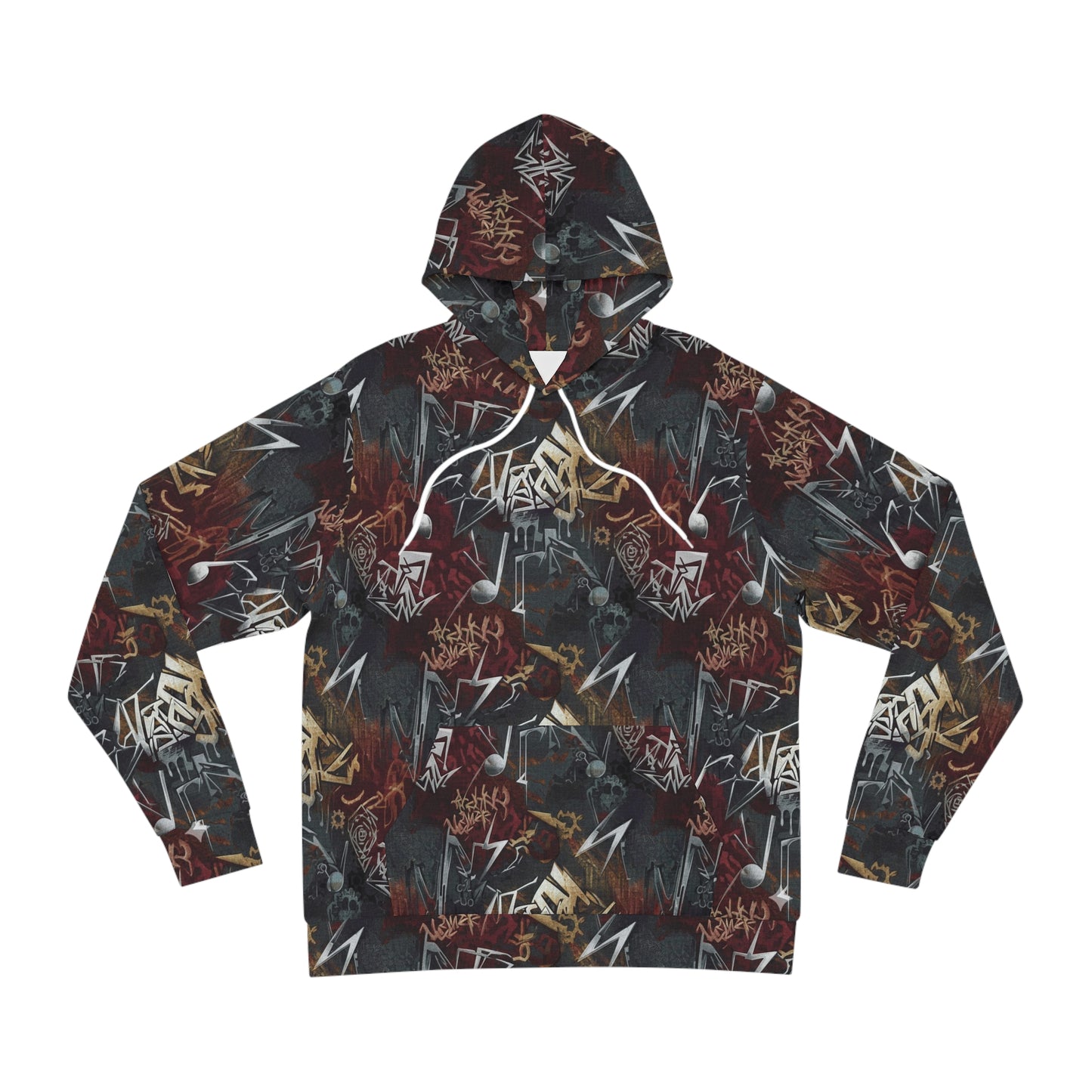 Musical Note Abstract Hoodie