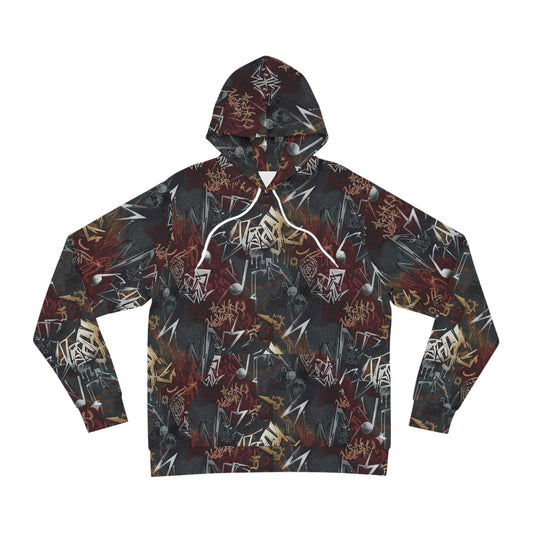 Musical Note Abstract Hoodie