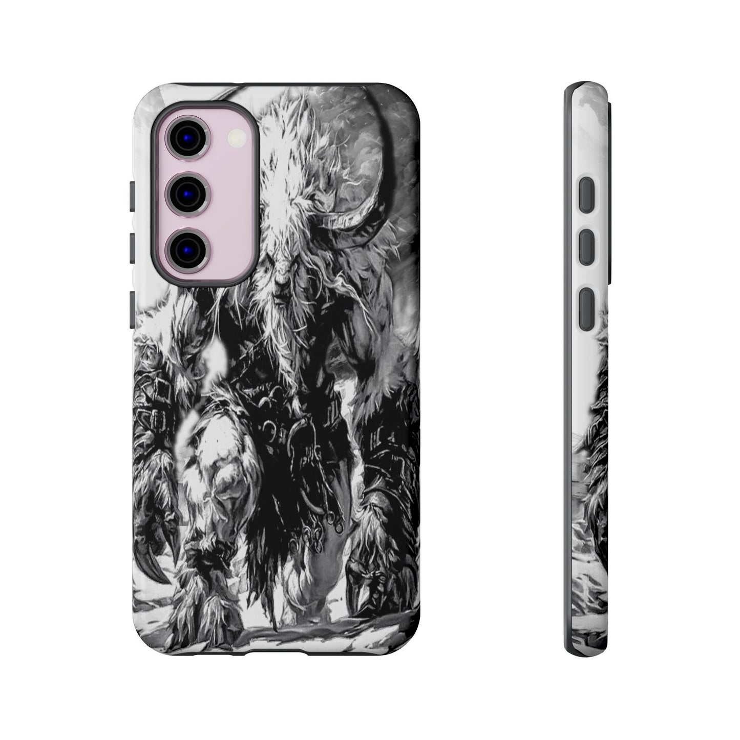 Snow Mountain Creature Tough Phone Case