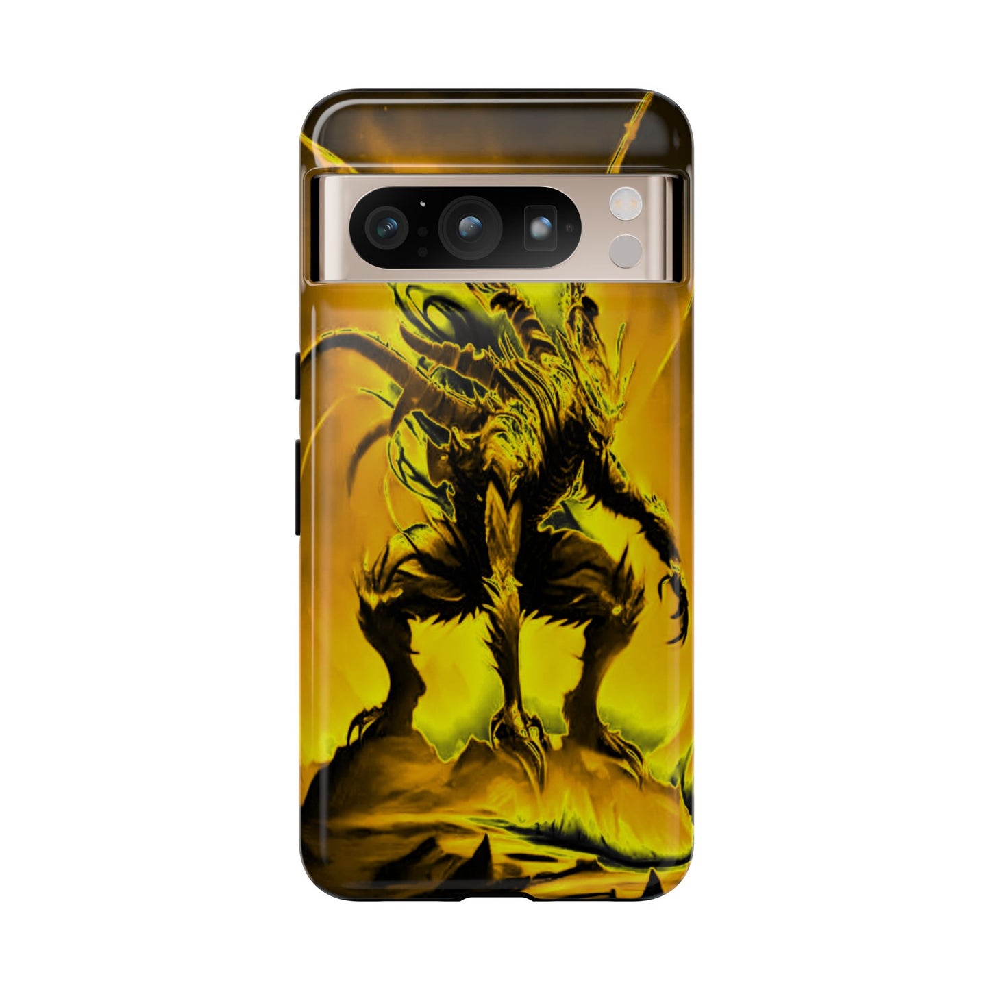 Crouching Fantasy Creature Tough Phone Case