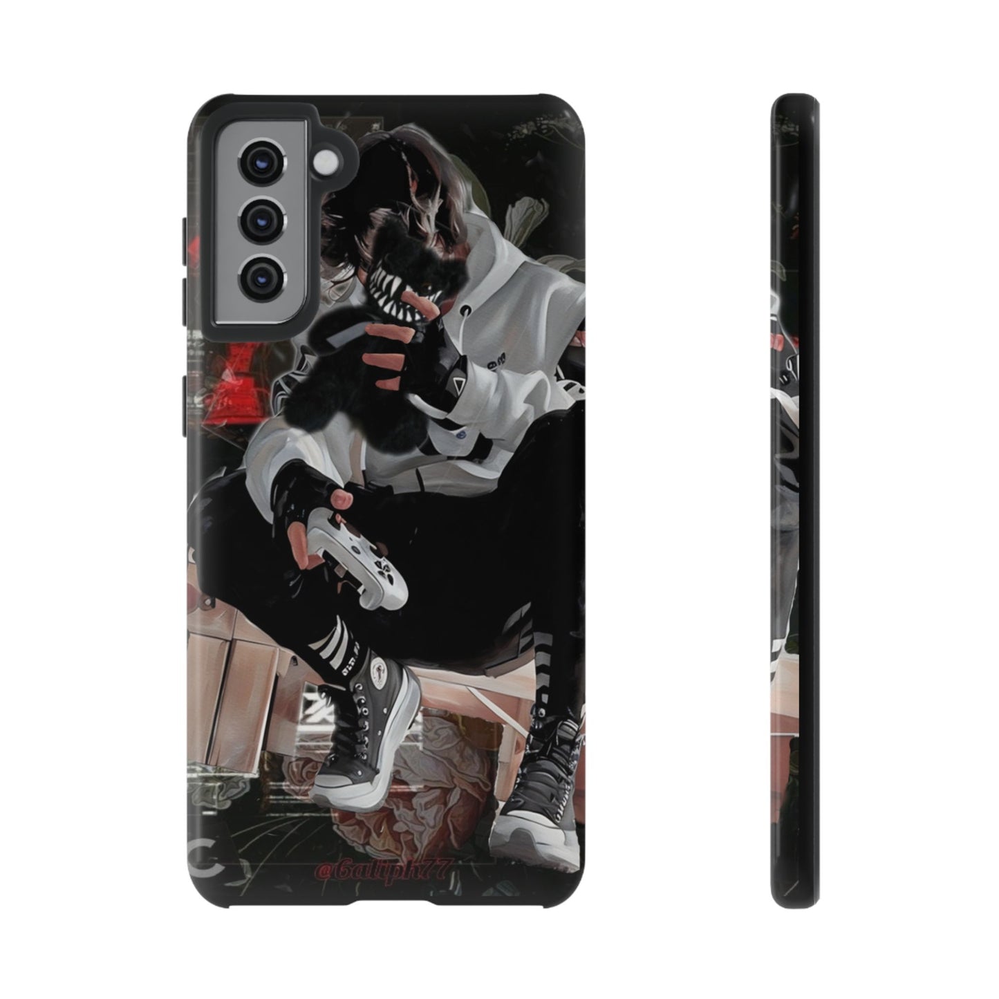 Behold The Gamer Teddy Tough Phone Case