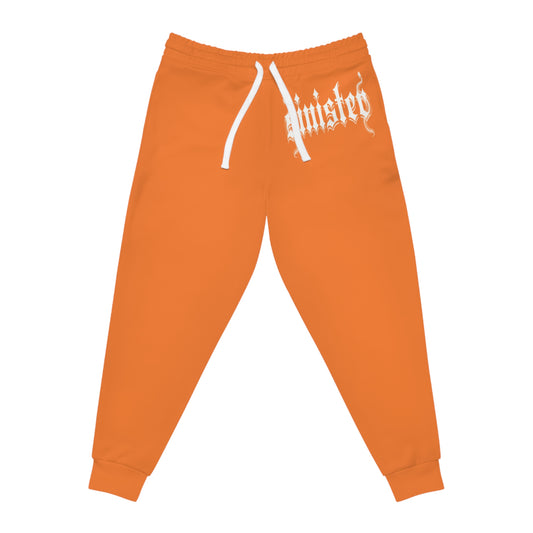 Sinister Unisex Clothing - Athletic Joggers Orange