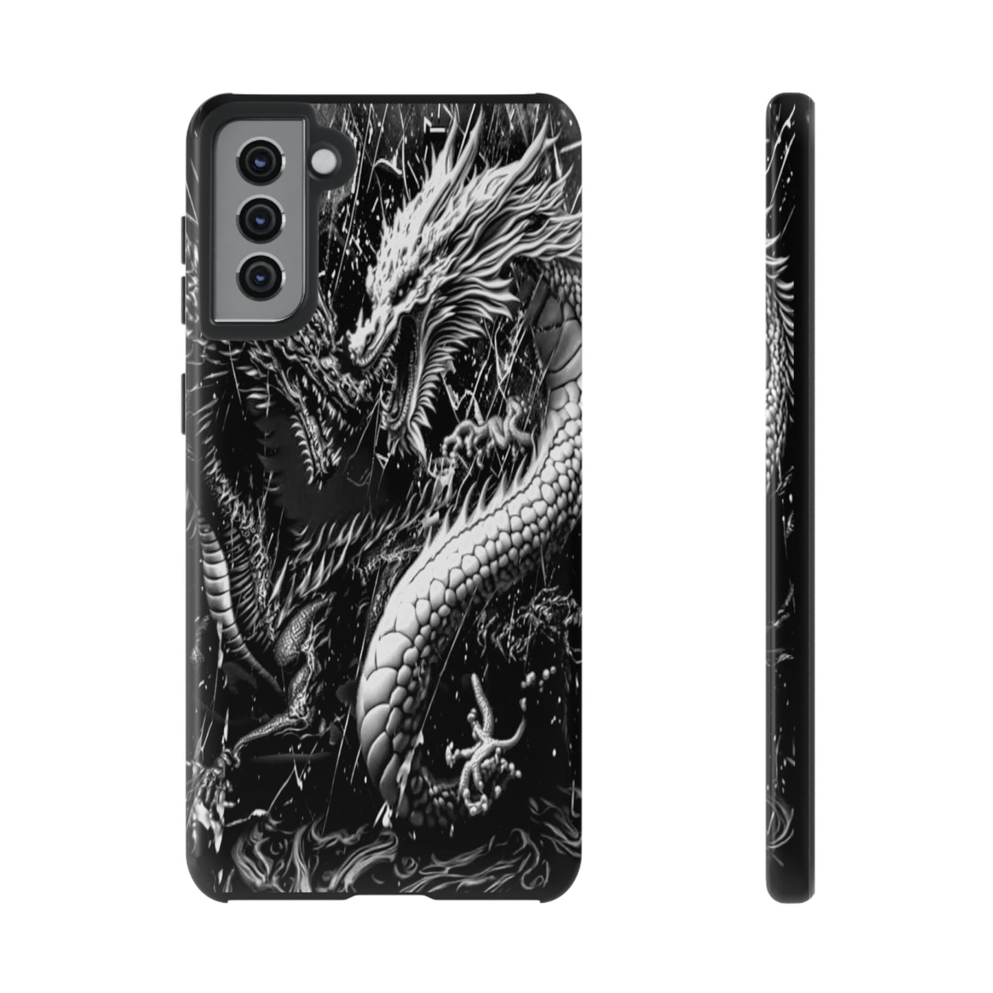 Two Dragons Tough Phone Case