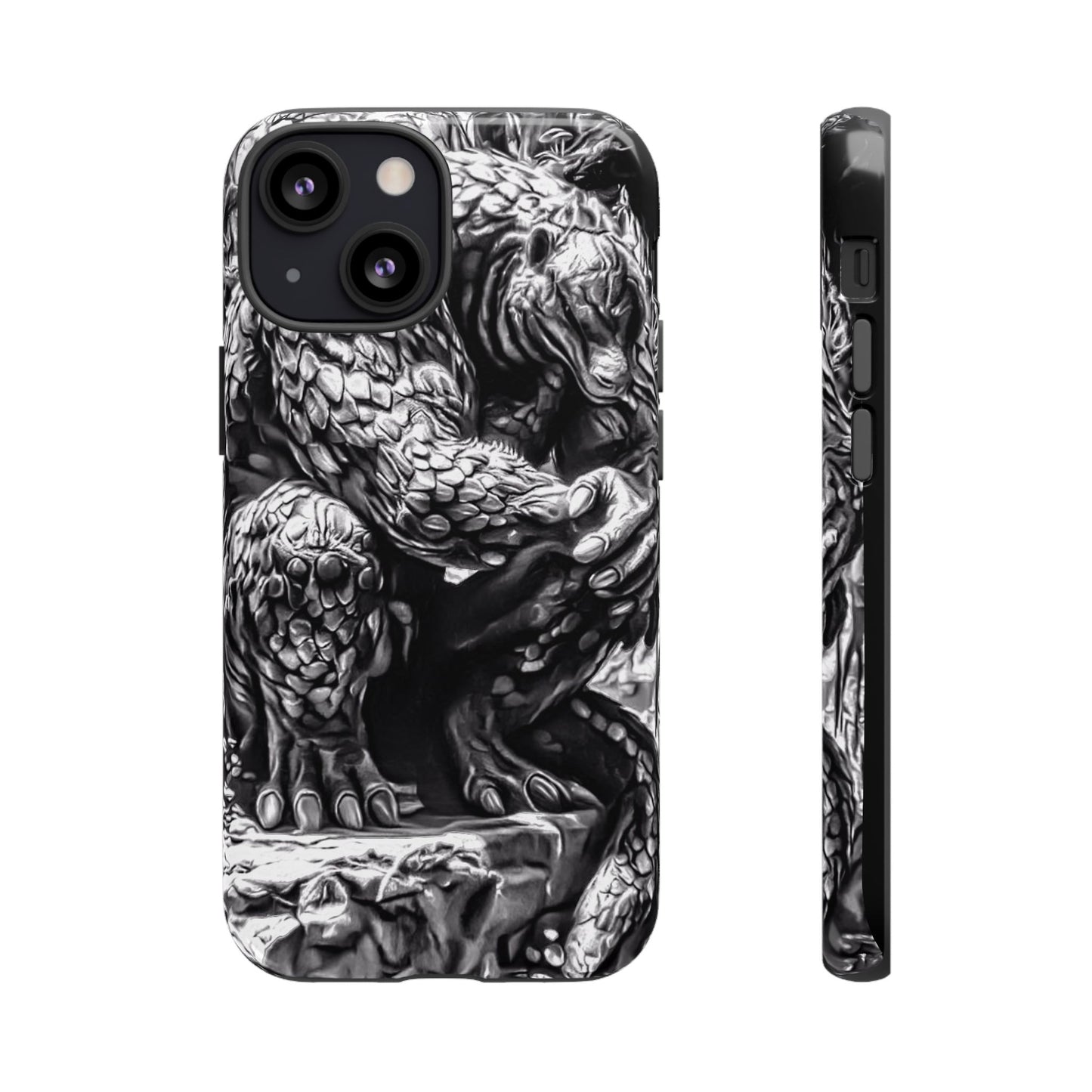 Scaley Cat Creature Tough Phone Case