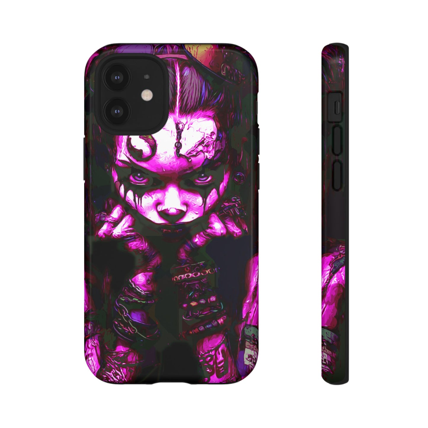 Sassy Goth Girl Tough Phone Case