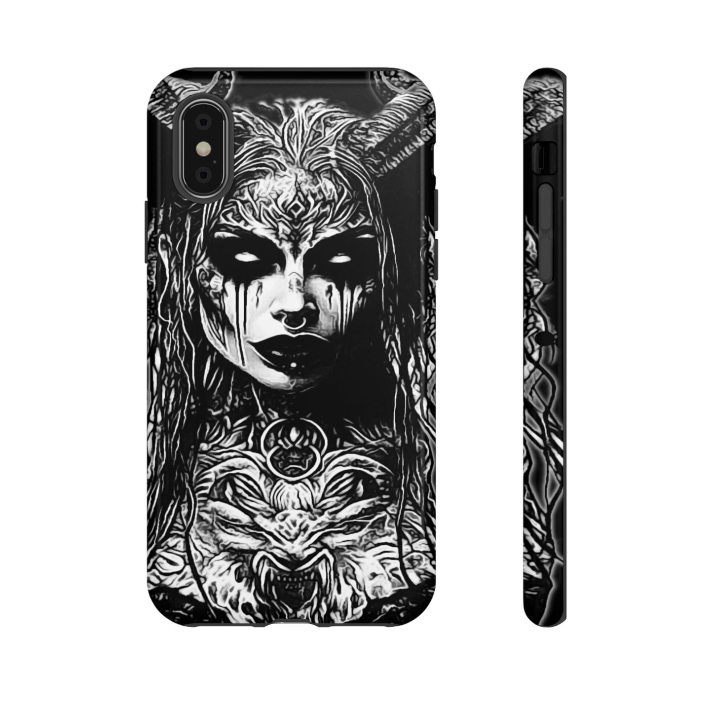 Demon Lady Tough Phone Case