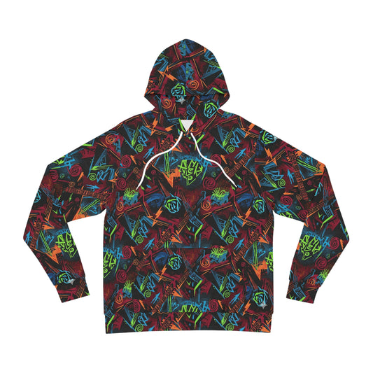 Urban Guitar Abstract Hoodie