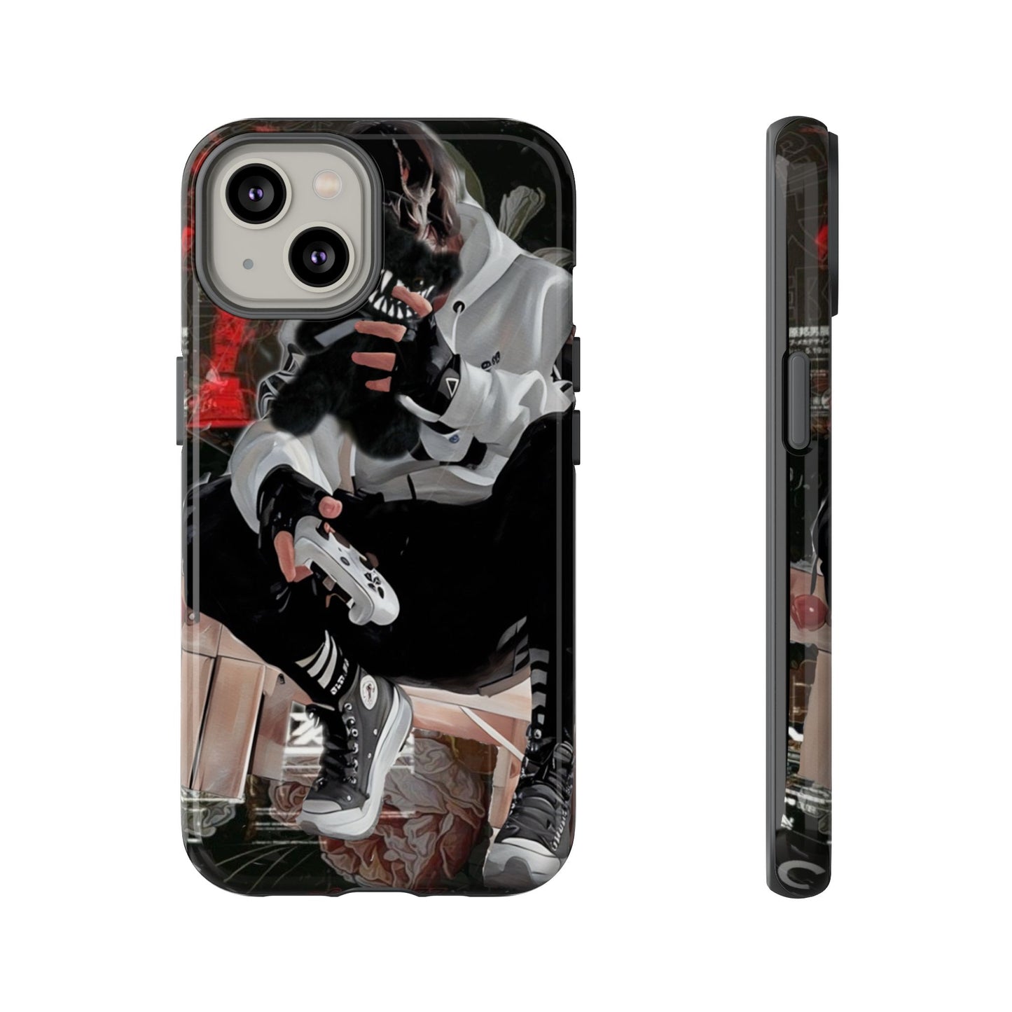 Behold The Gamer Teddy Tough Phone Case