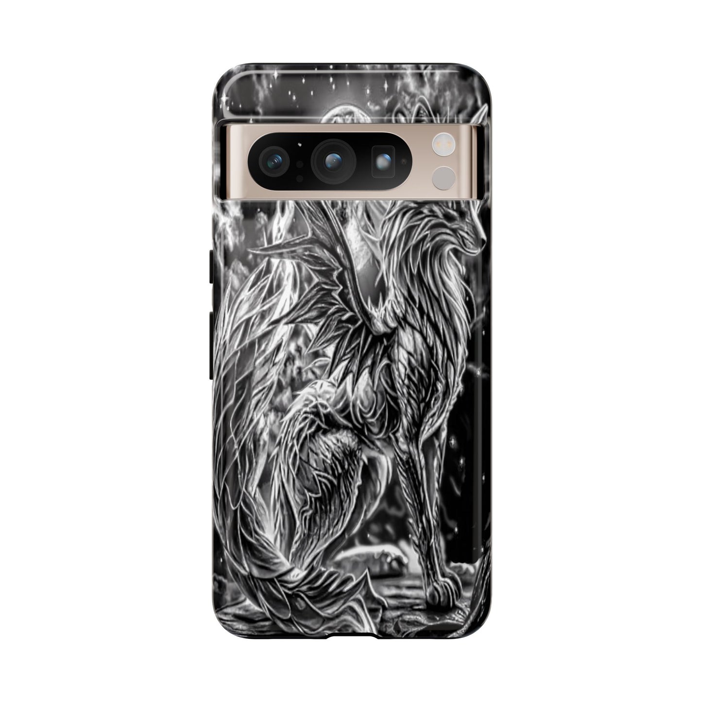 Winged Fox Tough Phone Case