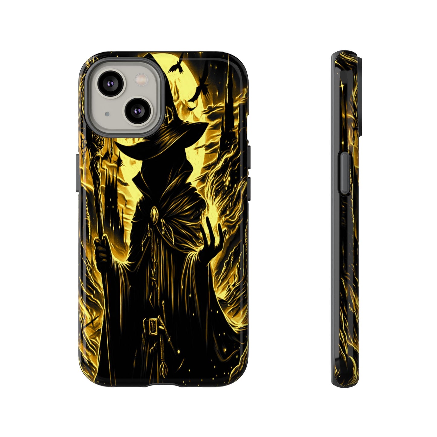 Hidden Face Dark Wizard Tough Phone Case