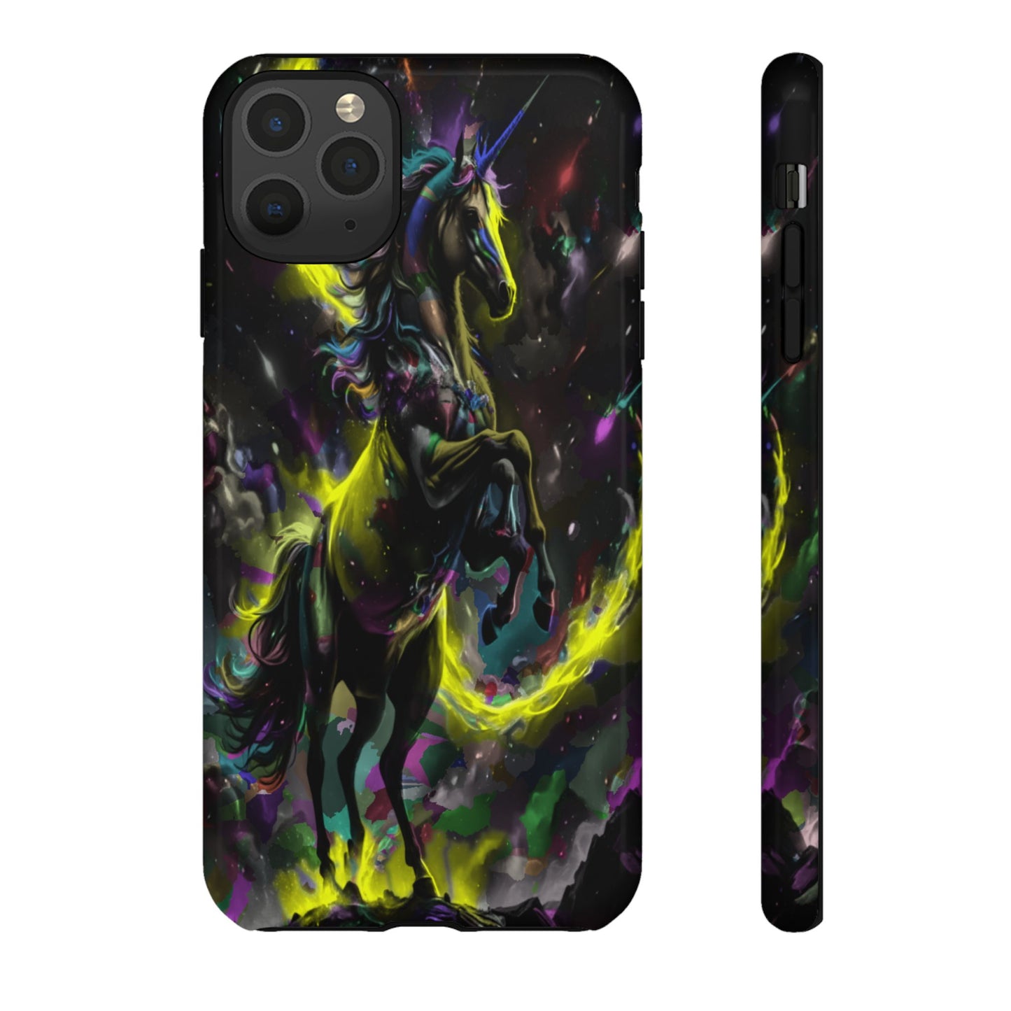 Rearing Up Unicorn Tough Phone Cases