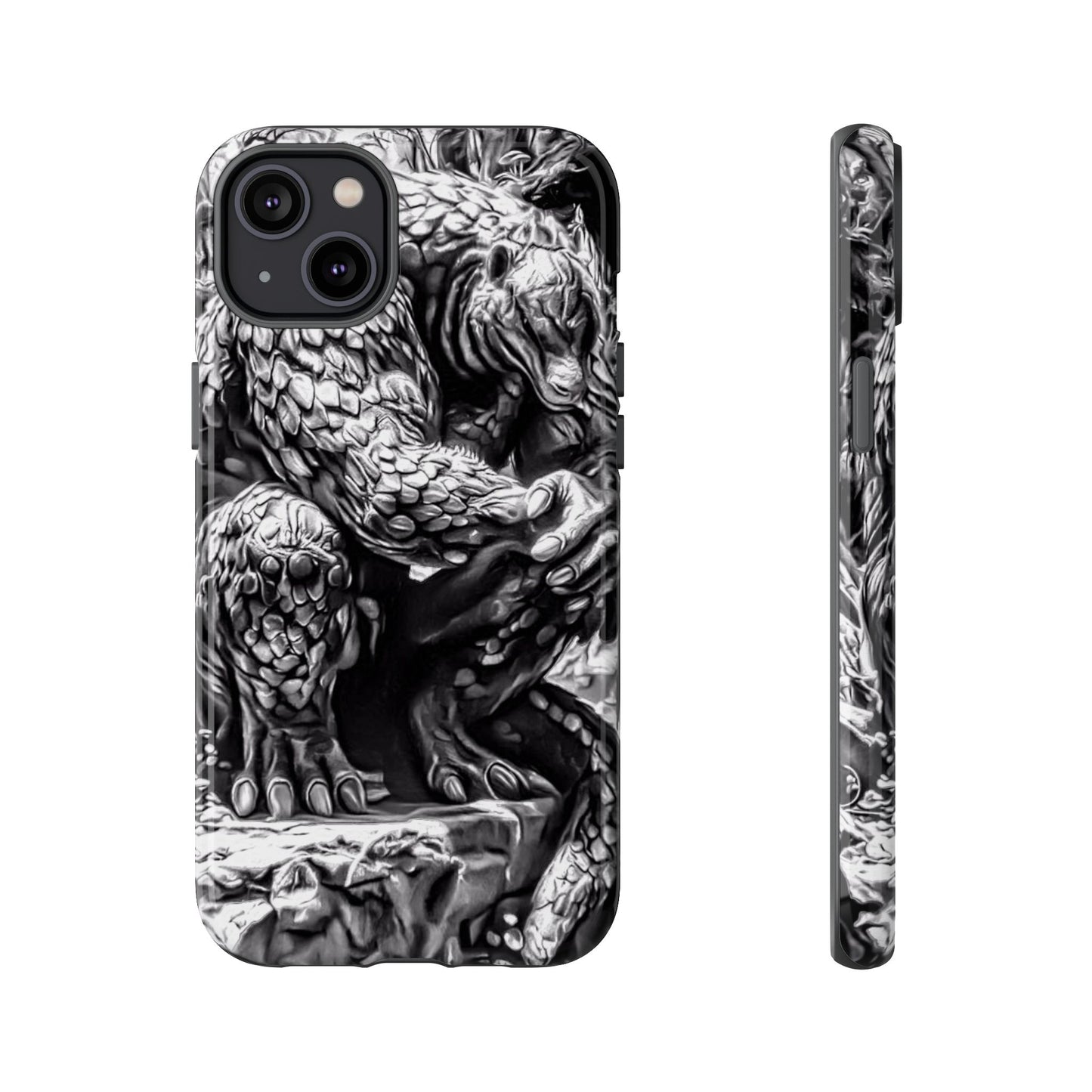 Scaley Cat Creature Tough Phone Case