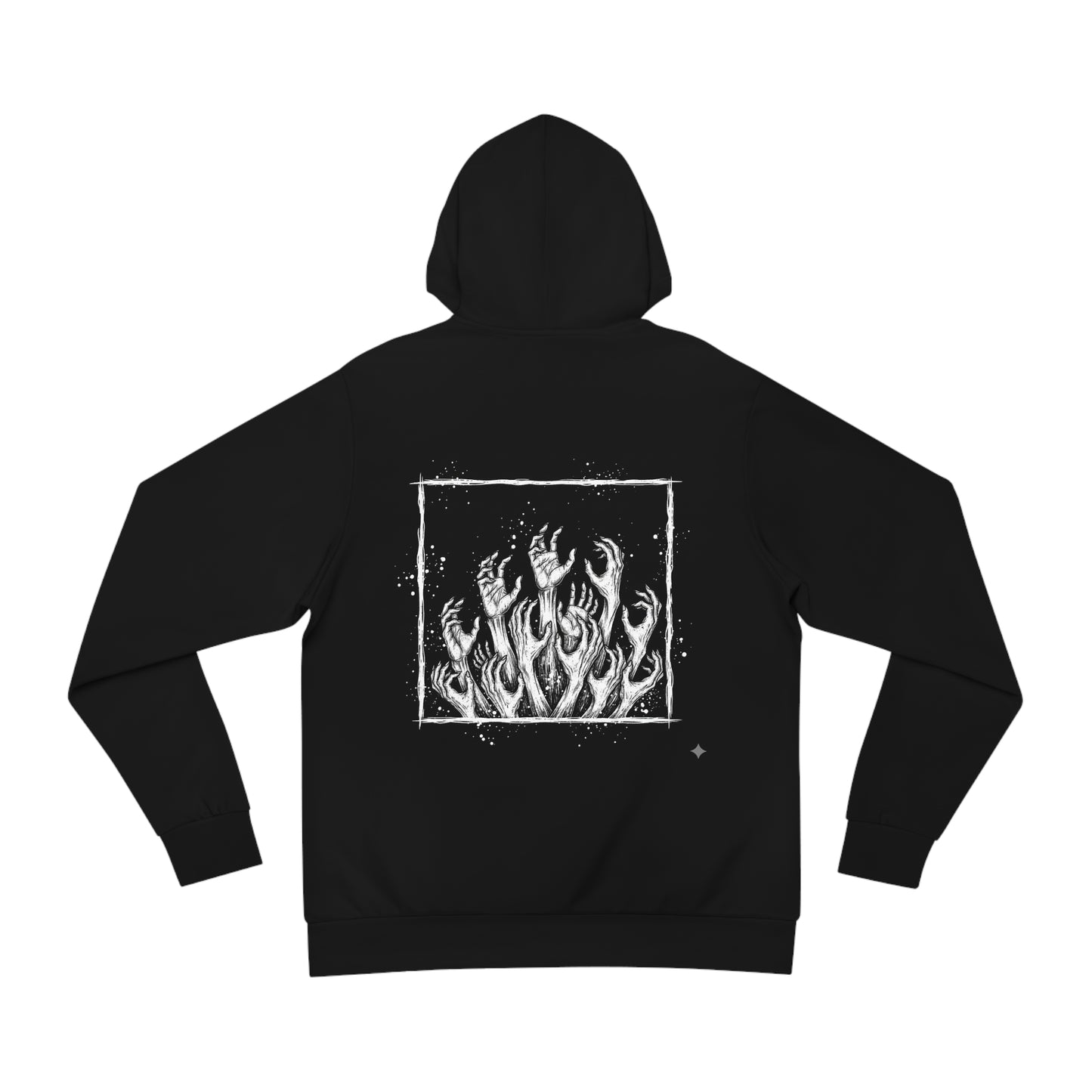 The Hand Choir Hoodie (Logo Front/Artwork Back