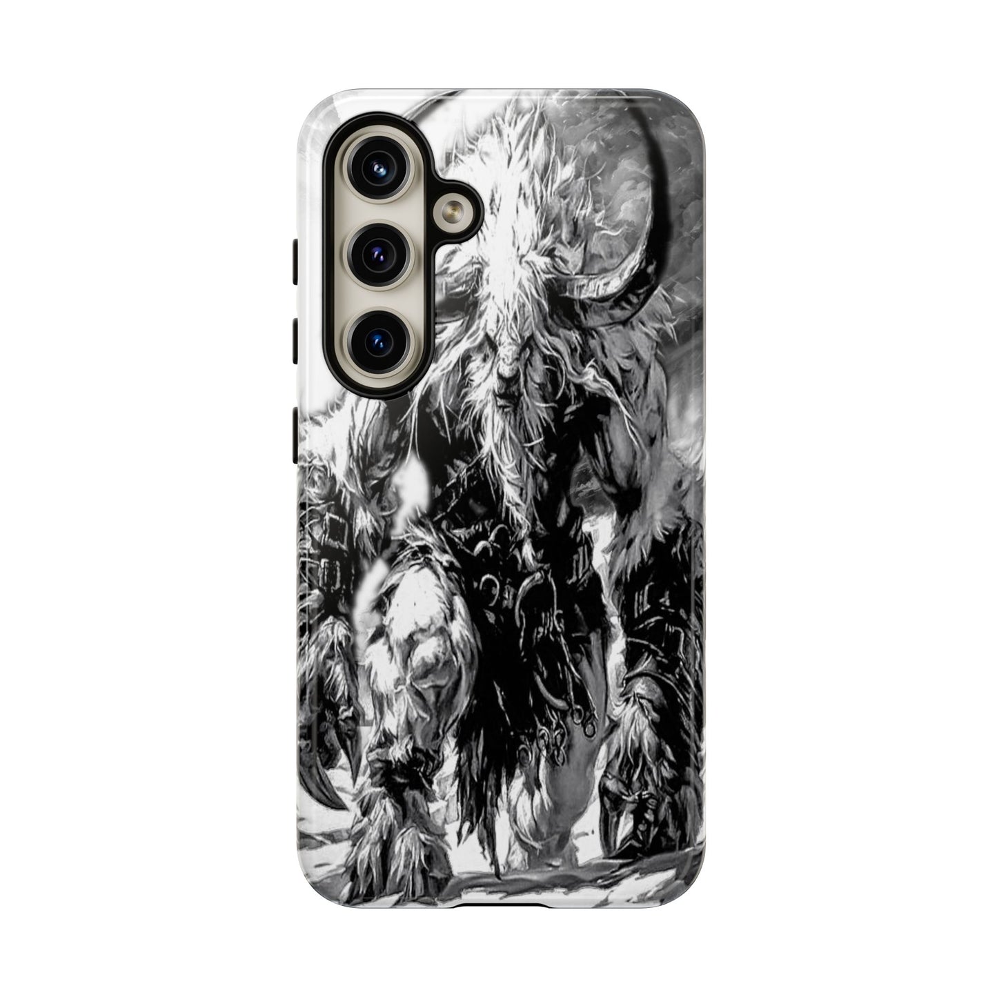 Snow Mountain Creature Tough Phone Case