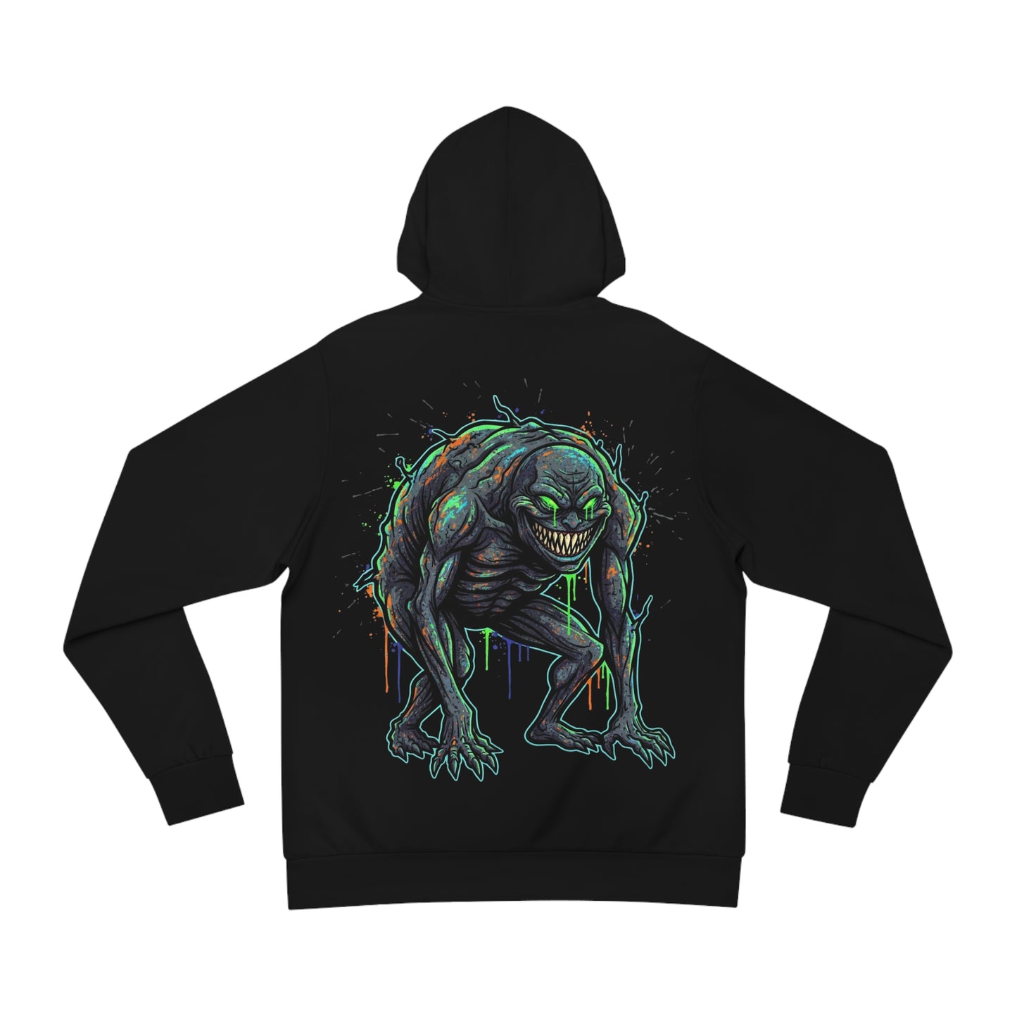 The Fake Sleeper Hoodie (Logo Front/Artwork Back)