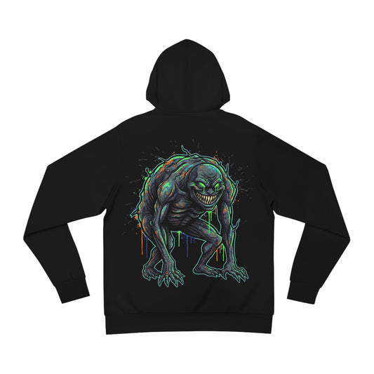 The Fake Sleeper Hoodie (Logo Front/Artwork Back)