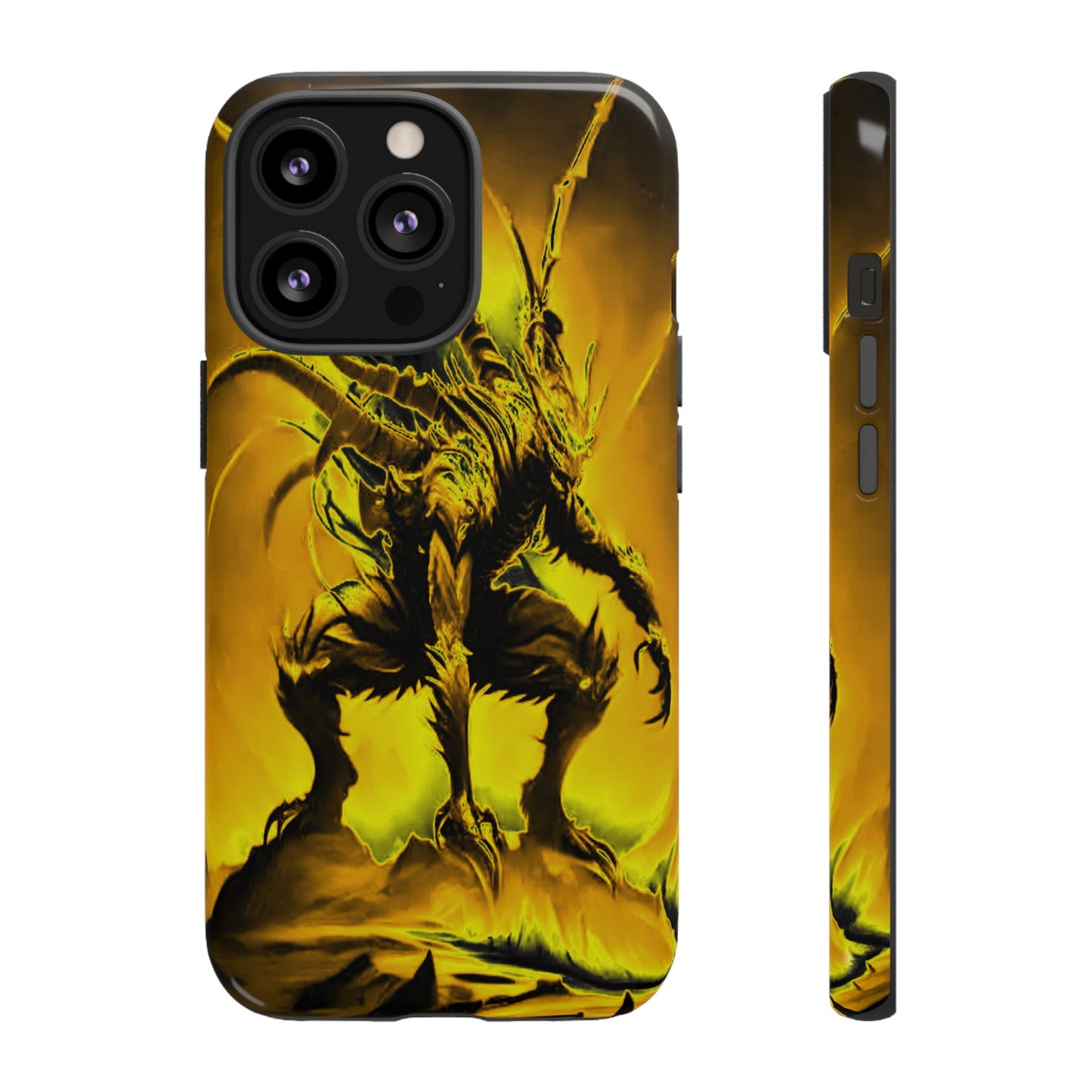 Crouching Fantasy Creature Tough Phone Case