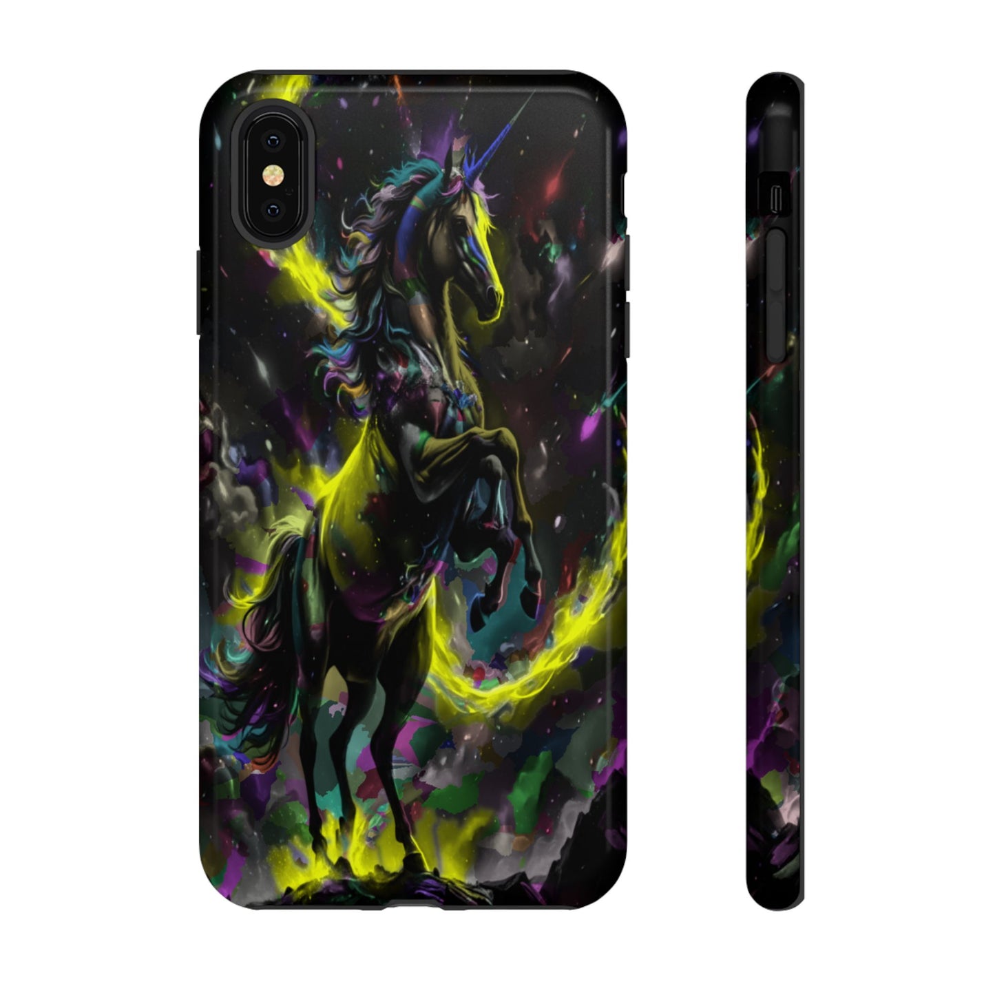 Rearing Up Unicorn Tough Phone Cases