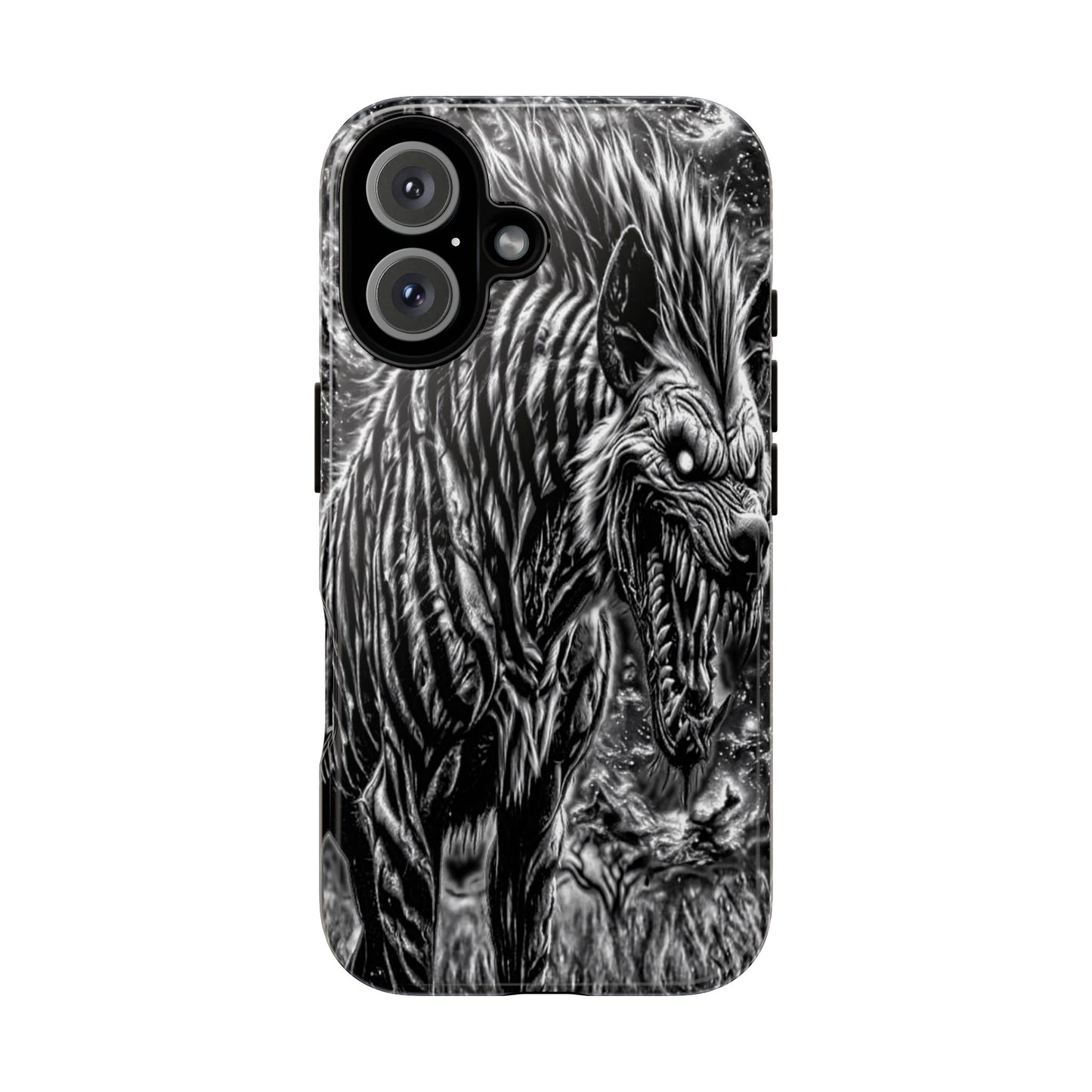 Snarling Hyena Tough Phone Case