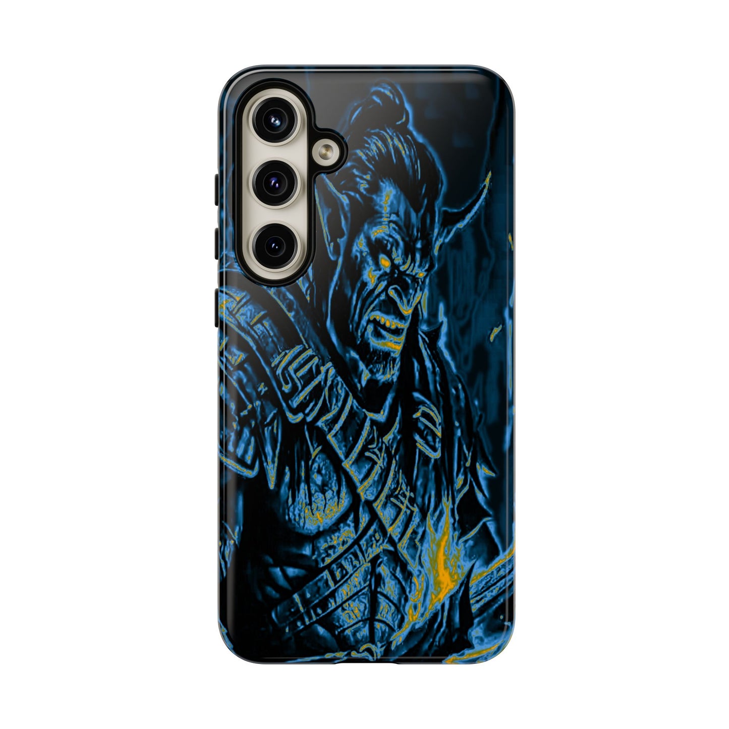 Orc With Flames Tough Phone Case