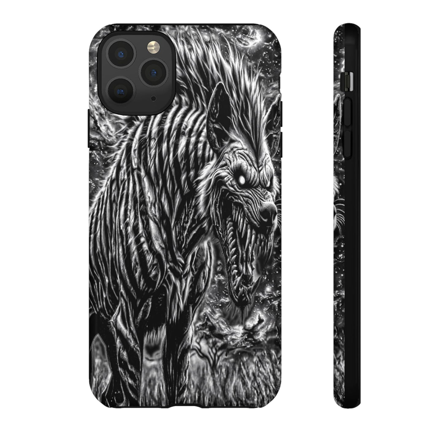 Snarling Hyena Tough Phone Case