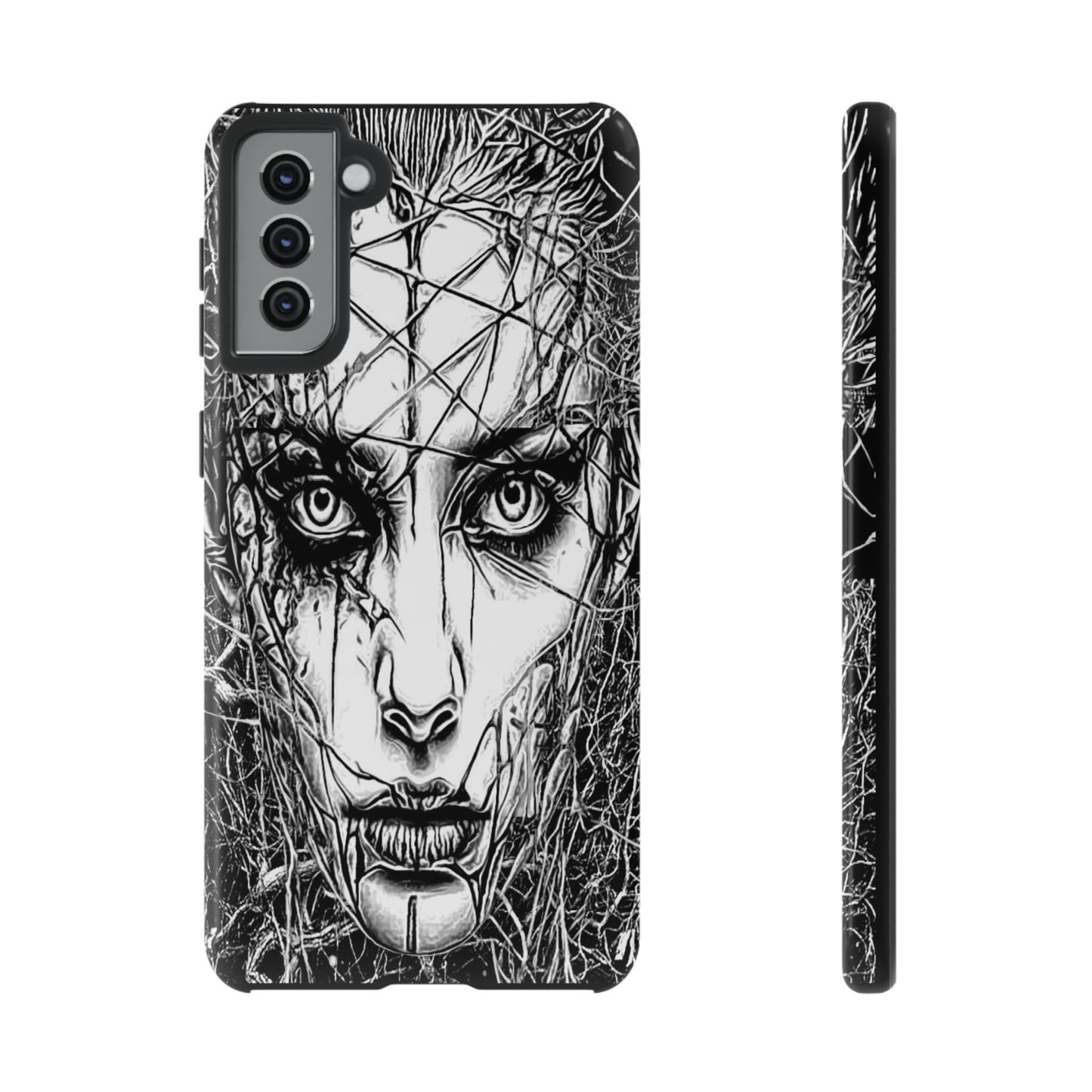 Crawling Ivory Queen Tough Phone Case