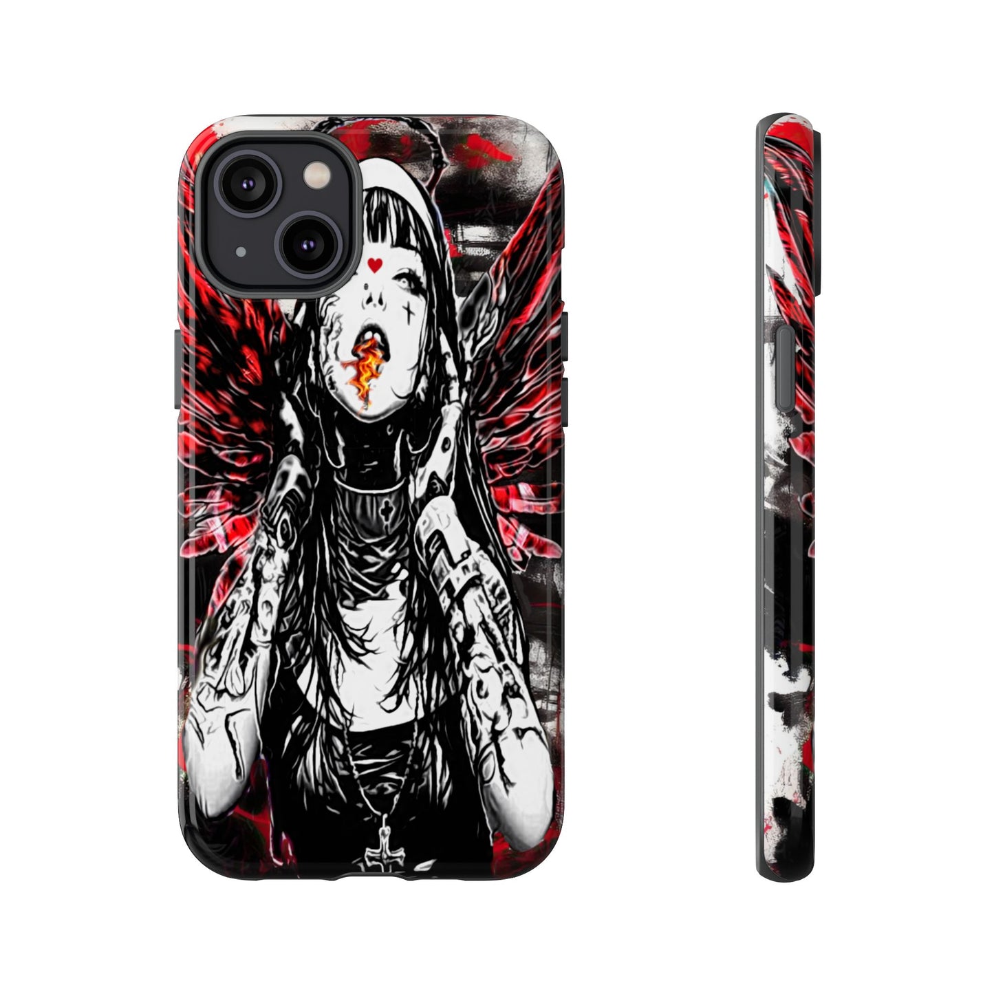 Naughty Angel Nun Tough Phone Case