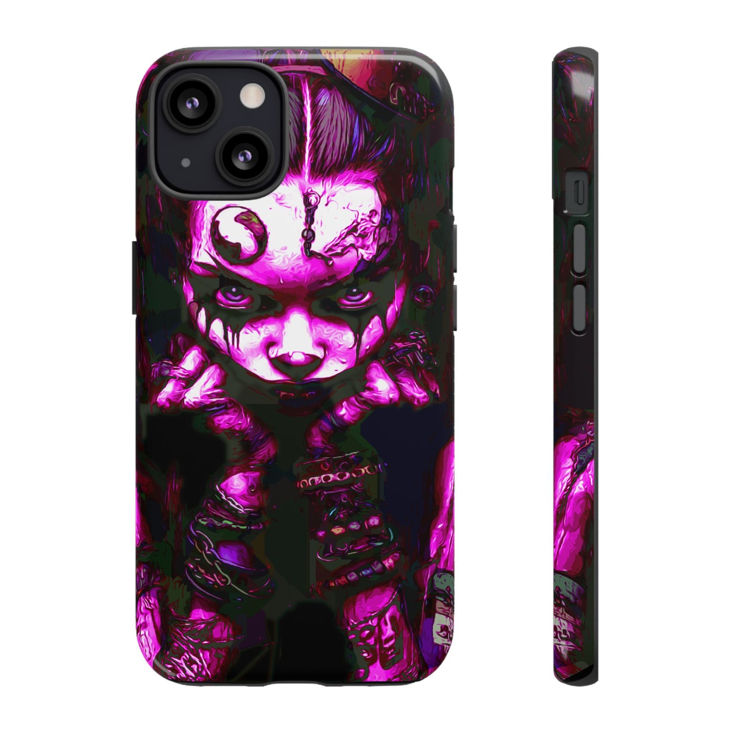 Sassy Goth Girl Tough Phone Case