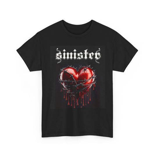 Sinister - Barbed Wire Heart Tee-Shirt