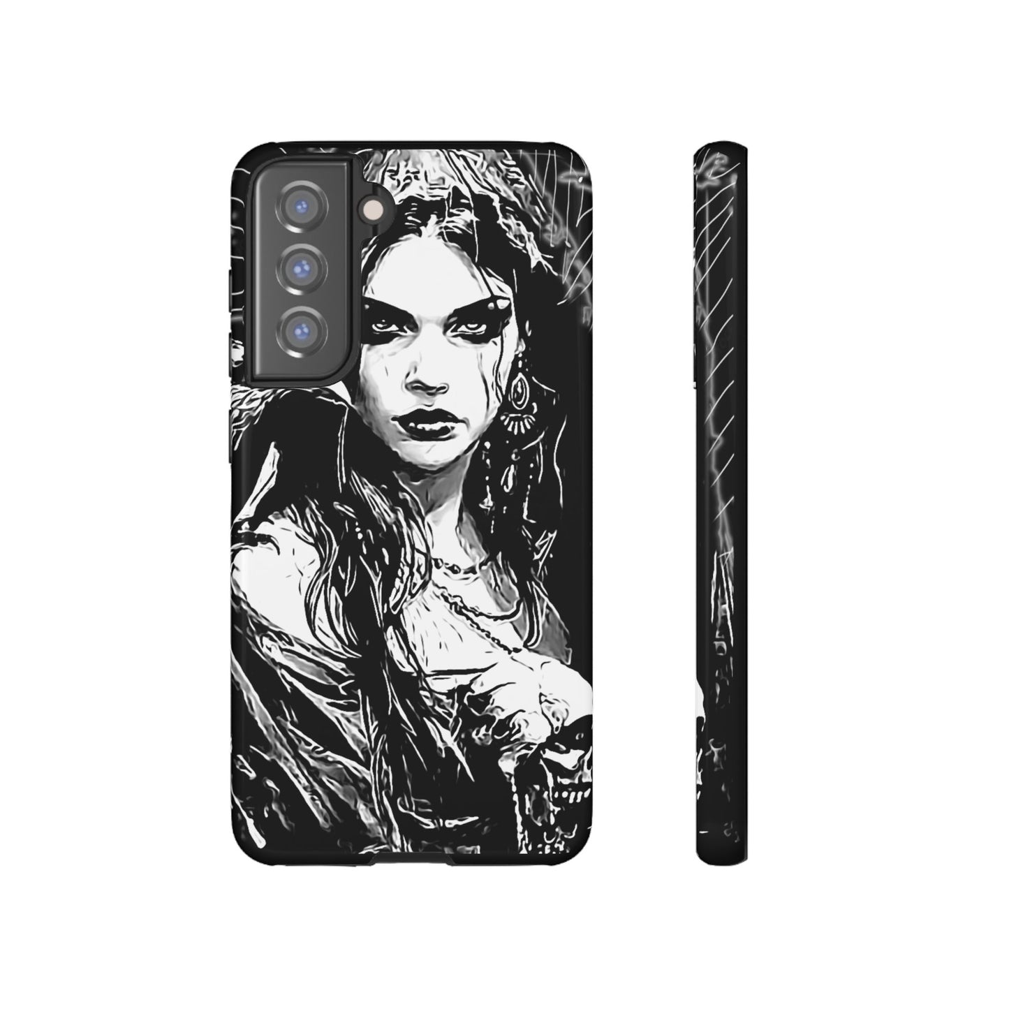 Raven Girl Tough Phone Case