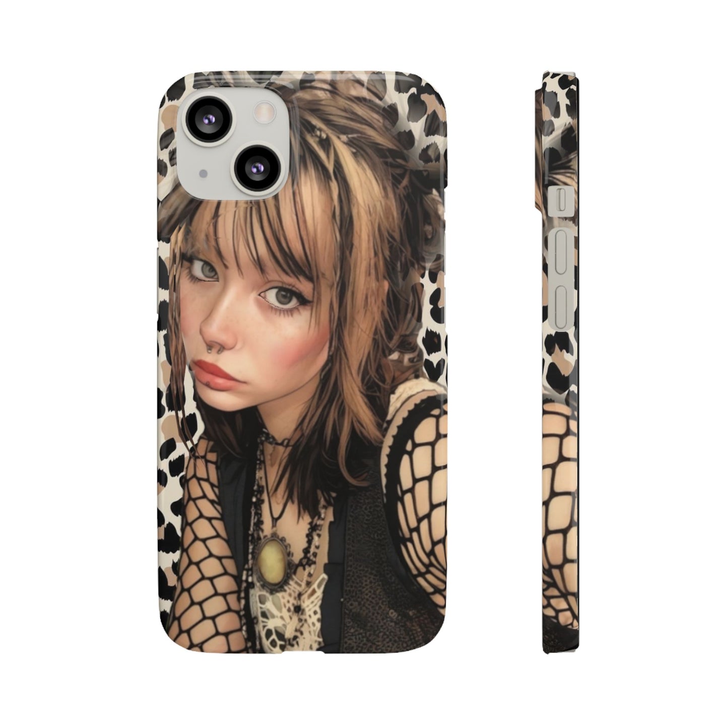 Gothical Leopard Snap Phone Case